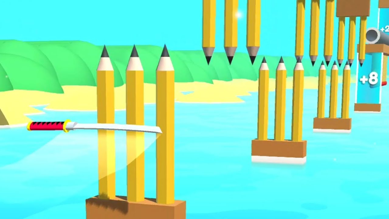 Flying Cut Game! Satisfying and relaxing ASMR slicing video