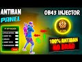 Ob43 Update 🎯 Free Fire Max Panel Injector Hack ✅ Rank Working Auto Headshot Panel Injector