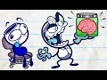 Pencilmate's Brain is Gone And MORE Pencilmation! | Animation | Cartoons | Pencilmation