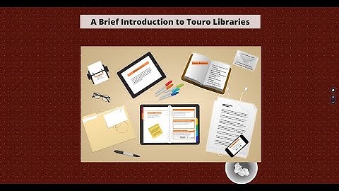 A Brief Introduction to Touro Libraries