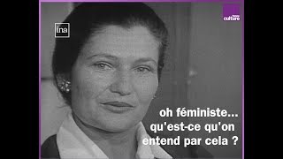 Simone Veil en 1974 : 'Féministe, qu'estce qu'on entend par cela ?'