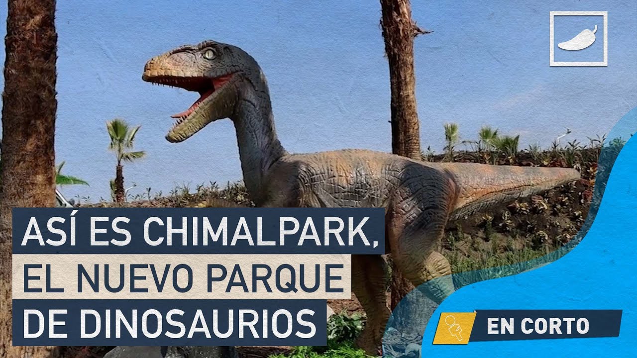 Así es Chimalpark, el nuevo parque de dinosaurios del Edomex - YouTube