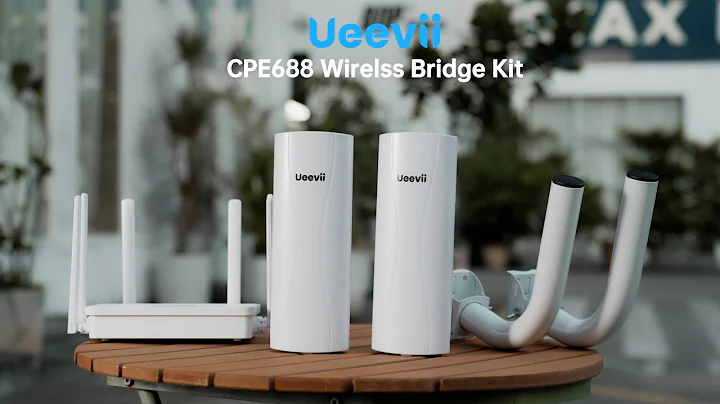 UeeVii CPE688 Ultra Wireless Bridge: Wireless Freedom Over 5KM, Cost-Saving Network Expansion!