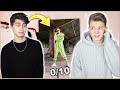 PAWEŁ OCENIA MOJE STYLIZACJE Z 2019😱 | Dominik Rupiński Style