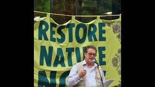 Will Travers speaks at the Restore Nature Now protest by Born Free Foundation 237 views 7 months ago 4 minutes, 42 seconds