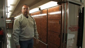 Take a Tour of a Featherlite Race Car Transporter  Pt1