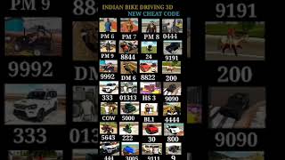 Indian bike 3d game ke real cheat code