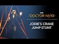 Jodie Whittaker's First Stunt | Doctor Who: Series 11