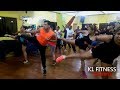 Cardio KickBoxing - Baby I Love Your Way en vivo desde body fitness entrando en calor.