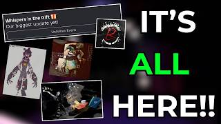 This is EVERYTHING Coming To Bite By Night's NEW Update (So far)