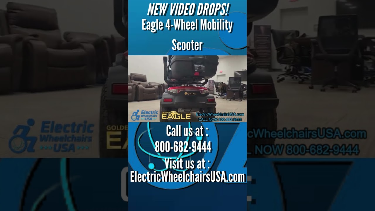 Eagle 4-Wheel Mobility Scooter 