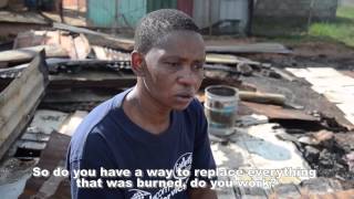 ANGRY DAD BURNS DOWN SHACK
