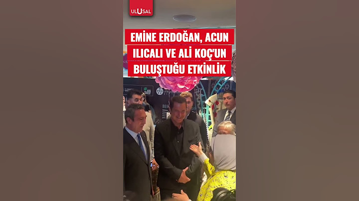 Ali Koç ve Acun Ilıcalı, Emine Erdoğan'ın Onursal Başkan olduğu derneğin etkinliğine katıldı #shorts