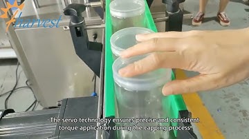 Nhà máy sản xuất máy đóng nắp chai hai đầu, Máy đóng nắp vặn Servo
