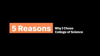 5 Reasons to Choose Northeastern's College of Science