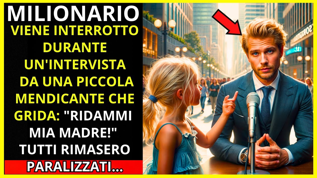 UNA PICCOLA MENDICANTE GRIDA "RIDAMMI MIA MADRE!" A UN MILIONARIO ...