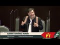 Gerardo Fernández Noroña Tribuna Cámara de Diputados Insultos a AMLO