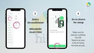 hiLife Mitsubishi Aircon Pairing Guide screenshot 4