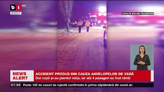 VRANCEA - ACCIDENT GRAV CU MULTIPLE VICTIME_Știri B1TV_10 ian. 2024