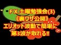 FX エリオット波動で簡単に第3波が取れる!