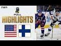 Usa vs finland full highlights  2024 world junior championship semifinal