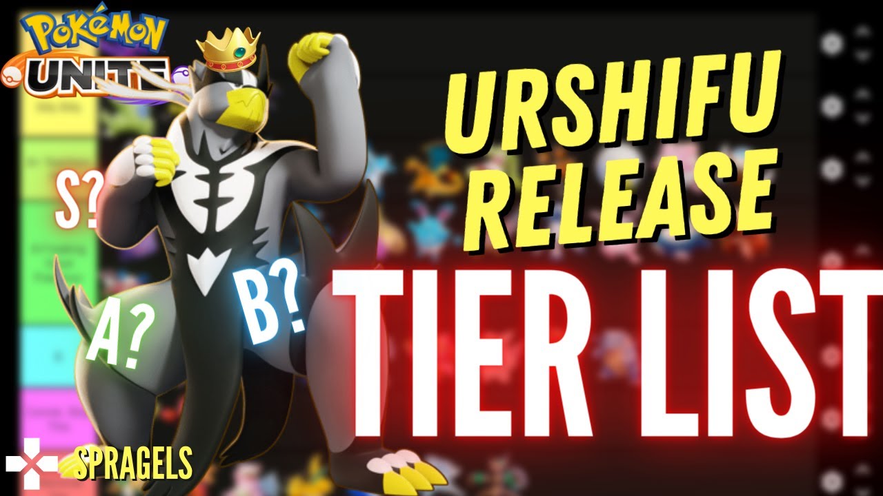 URSHIFU RELEASE TIER LIST! *Pokemon Unite Tier List* 