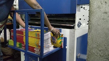 Automatic Notebook Making Line Stitching Folding Squaring Machine M-9501017102