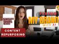 Repurposing of content: 5x Your Social Media Views with AI