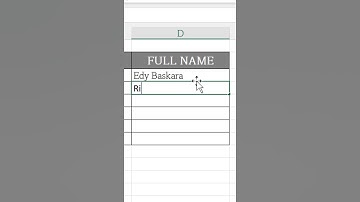 Flash Fill Tidak Berfungsi? Cek Ini! #Shorts