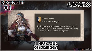 TRIANGLE STRATEGY - Recruit: Hossabara (Character Stories) - No Commentary