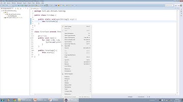 1 Using Threads API First Way -- CREATING AND RUNNING THE THREADS