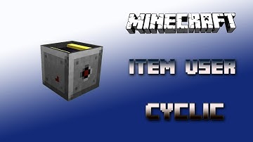 Item User 🔮 Cyclic Tutorial 1.16.5 🔮 Deutsch / German
