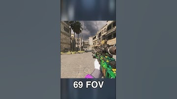 What Is The Best FOV in CODM?
