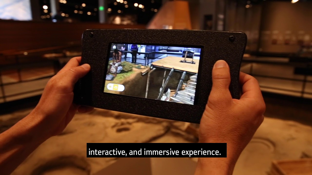 museums in london Augmented Reality in Median Village at NHMU