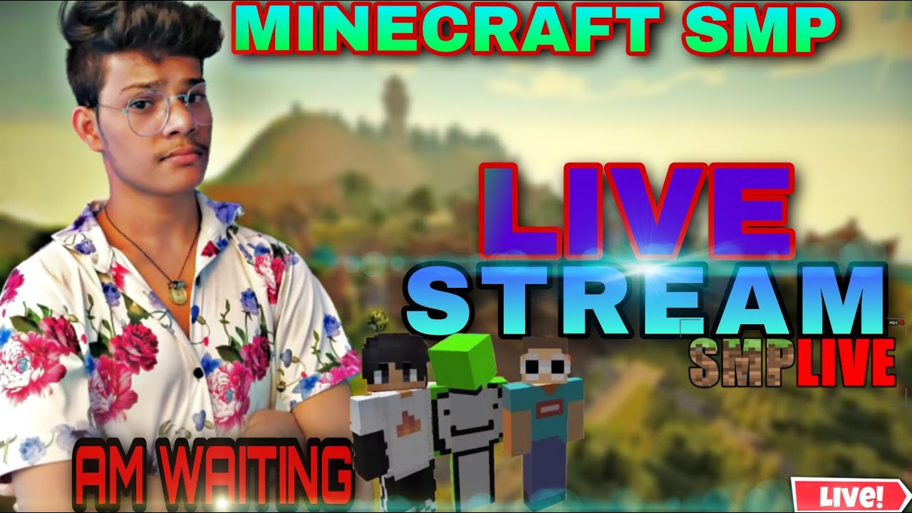 Minecraft live stream join my public SMP Java and pocket edition 24/7 # ...