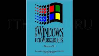 Эволюция Windows 1.1 до 10, заставка, рабочий стол  Windows evolution 1.1 to 10.
