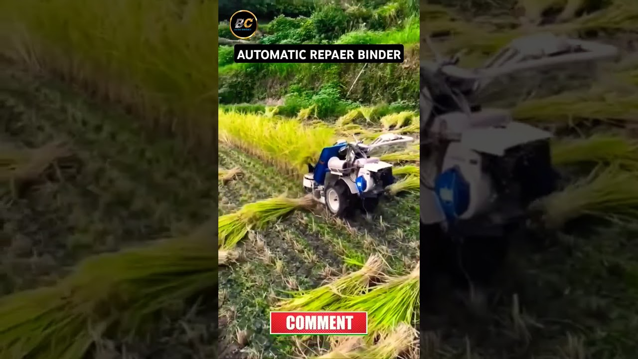 Automatic reaper binder machine 