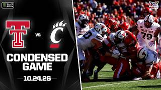 Resumen del partido: #8 Texas Tech vs. Cincinnati | Fútbol Americano Big 12 Monster Energy 2026