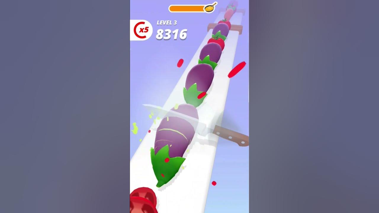 Fruit Cut Game Perfect Slices 🎮 YouTube