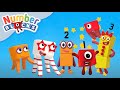 Apprendre la multiplication  30 minutes de multiplication  mathmatiques pour les enfants  numberblocks