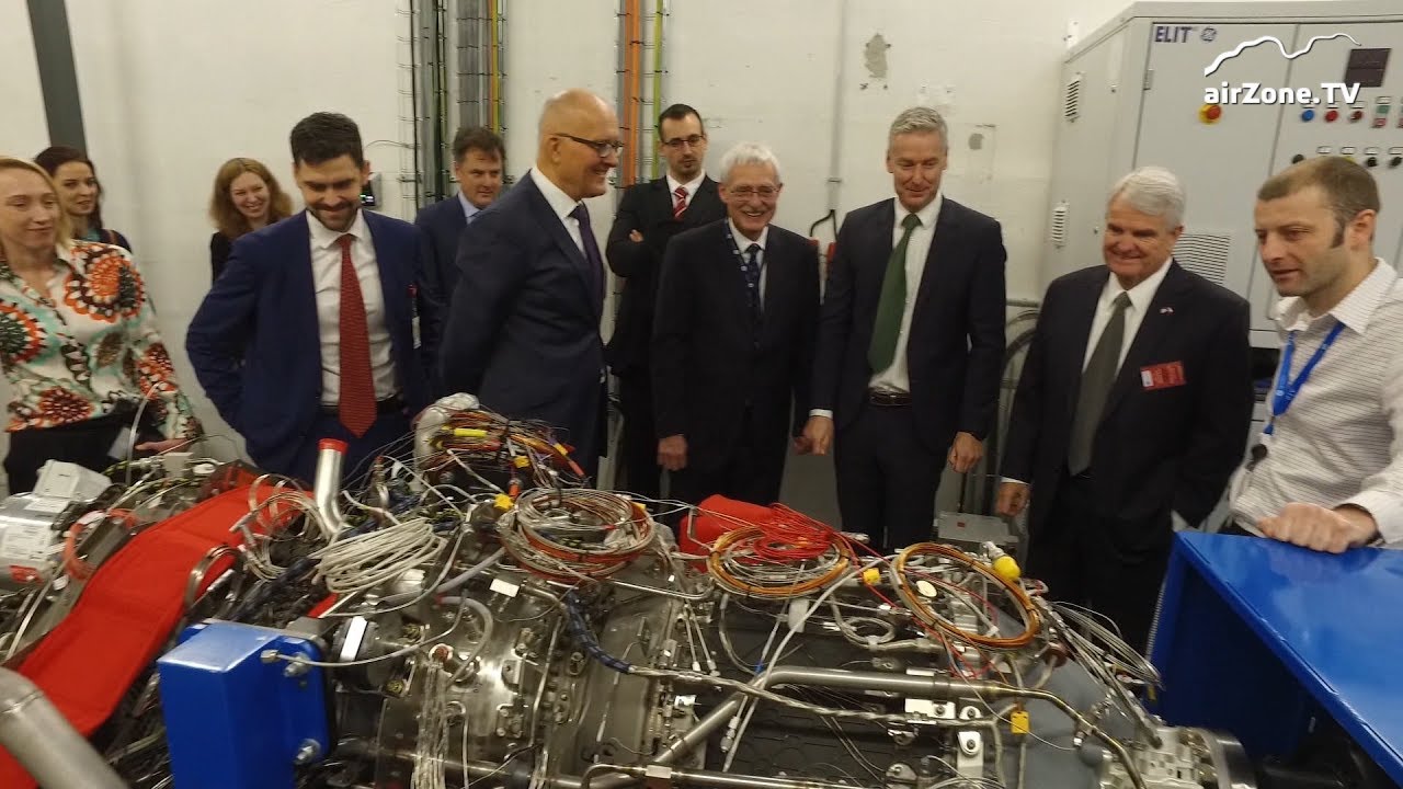 Velvyslanec USA Steve King navštívi GE Aviation Czech (www.airzone.tv)