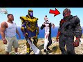 Franklin Found Thanos and Serbian Dancing Lady to Fight Jason in GTA 5 | SHINCHAN and CHOP