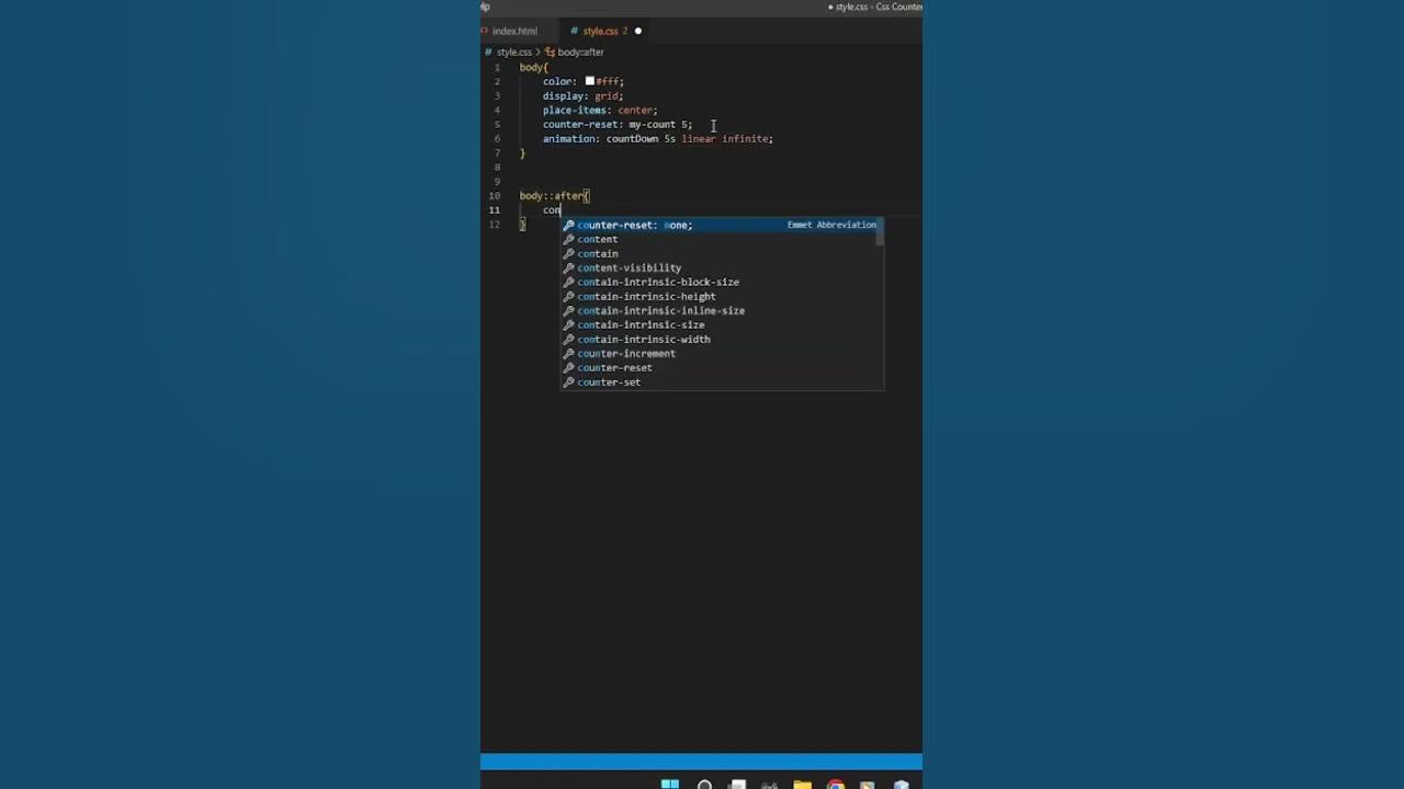 Create Counter Using Html And Css3 Without Javascript - YouTube