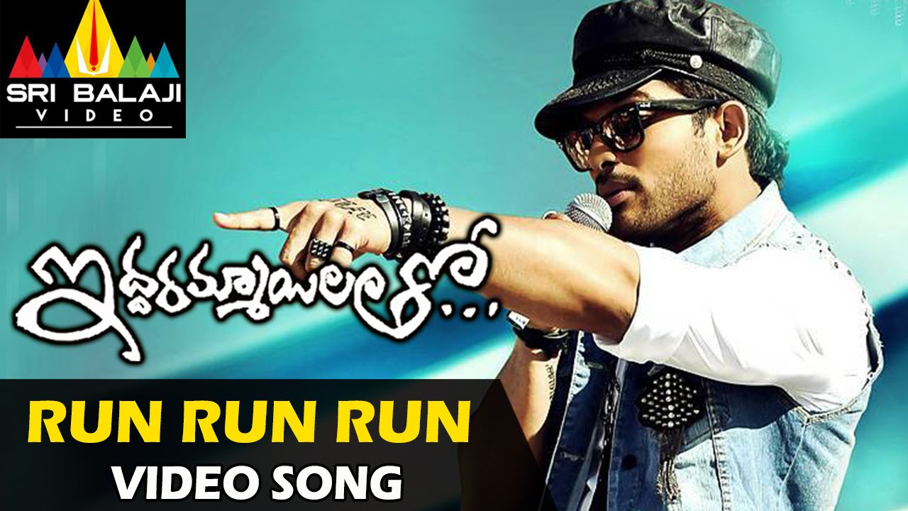 Iddarammayilatho Video Songs  Run Run Video Song  Allu Arjun Amala Paul Catherine