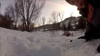 back yard rail sesh