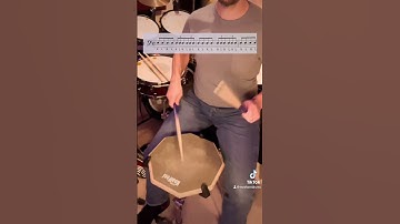 A great exercise in timing eighths and eighth triplets from the classic book Stick Control #shorts