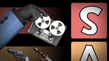 Spy Weapons Tier List (By a Competitive Spy) [TF2]