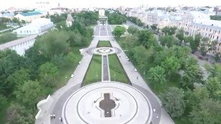 Dji Phantom 4. Астрахань. Площадь Ленина. Russia Astrakhan