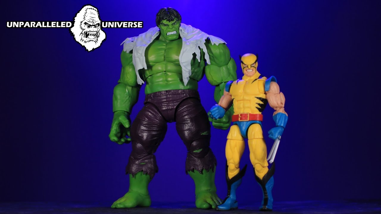 Marvel Legends WOLVERINE ONLY Action Figure 80 Anniversary Wolverine Hulk 2Pack 