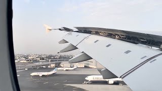 A380 Hits Wake Turbulence Before Landing Resimi